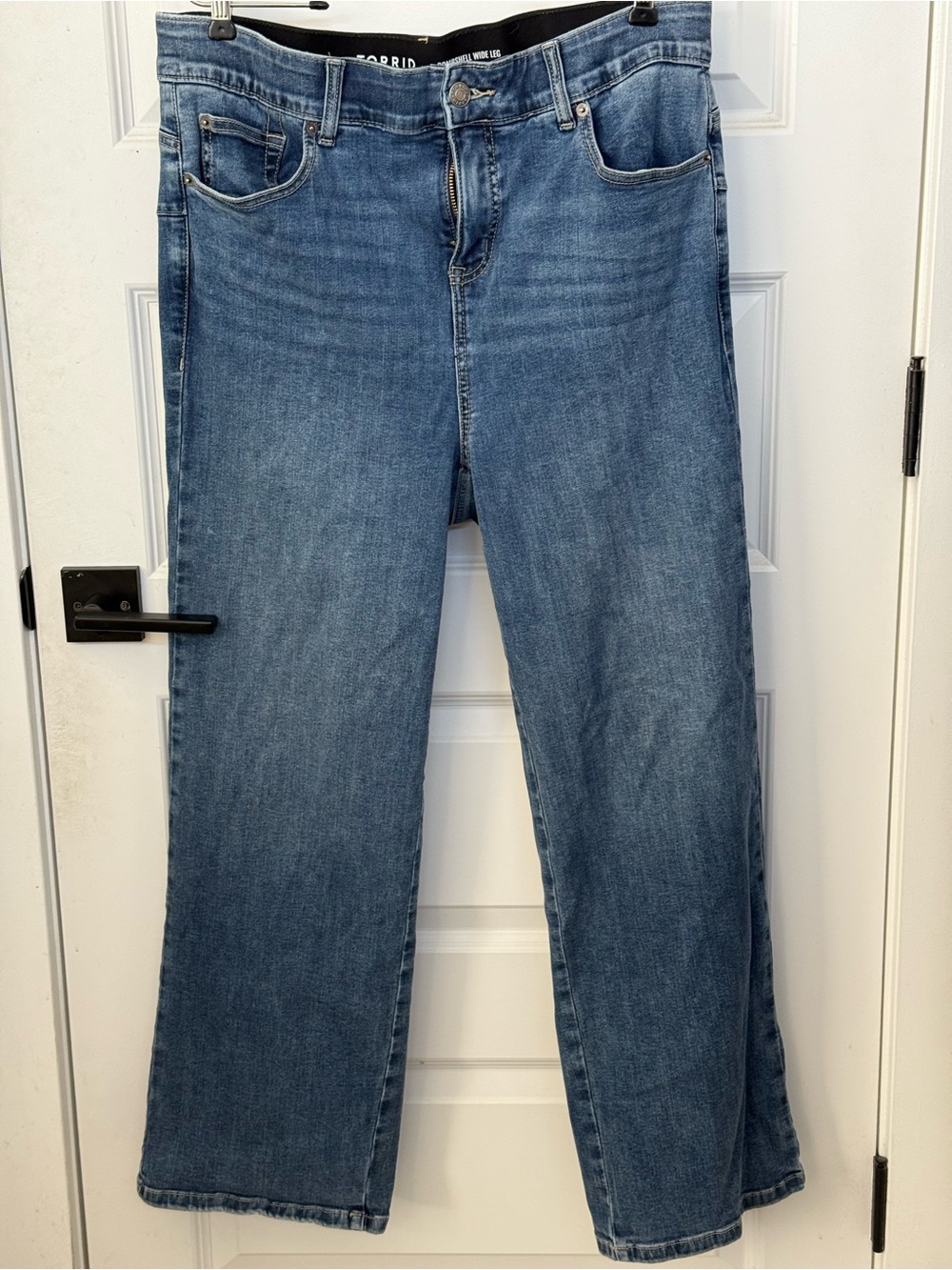 torrid Blue Wide-Leg Jeans